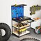 Tool Organizer Workbench with 20 Pieces Hanging Accessories Suitable for Home or Garage Use